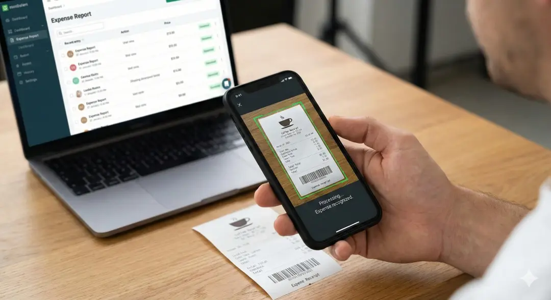 Découvrez le scan intelligent des reçus : de la photo à la dépense en quelques secondes